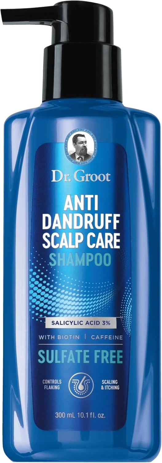 شامپو مراقبت از پوست سر ضد شوره دکتر گروت، 3% اسید سالیسیلیک، کنترل تجمع پوست سر، کنترل چربی و پوسته، مناسب آقایان و بانوان، مراقبت از مو به سبک کره ای، کی بیوتی