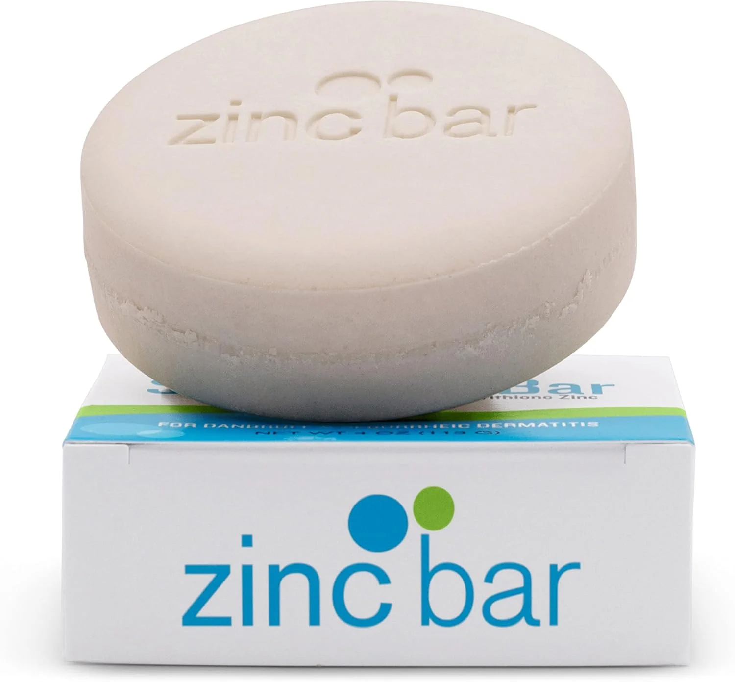 شامپو بار 2% پیریتیون زینک درماهارمونی برای شوره سر و درماتیت سبورئیک - نعناع فلفلی (113 گرم)