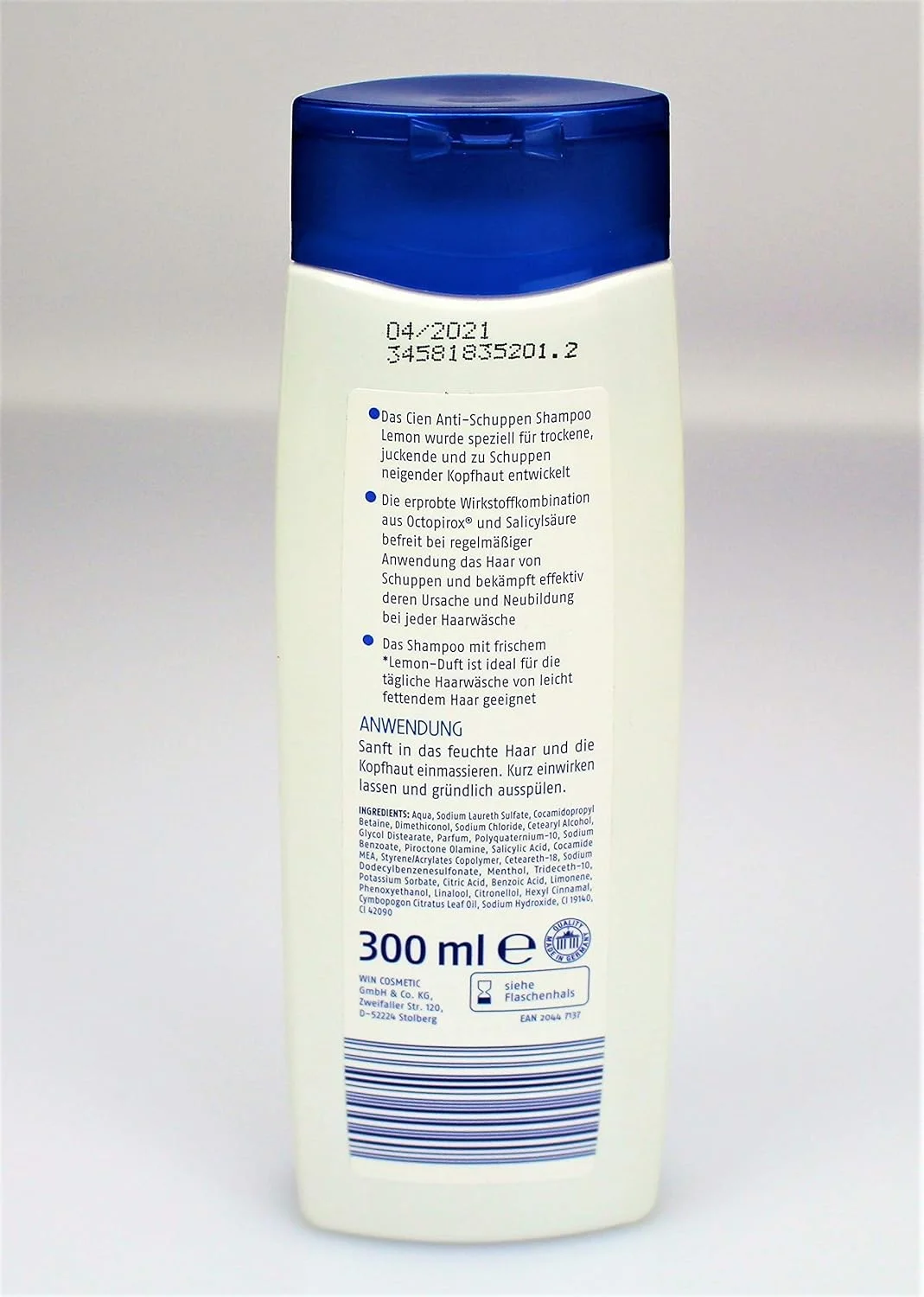 شامپو ضد شوره سر سی ین با رایحه لیمو