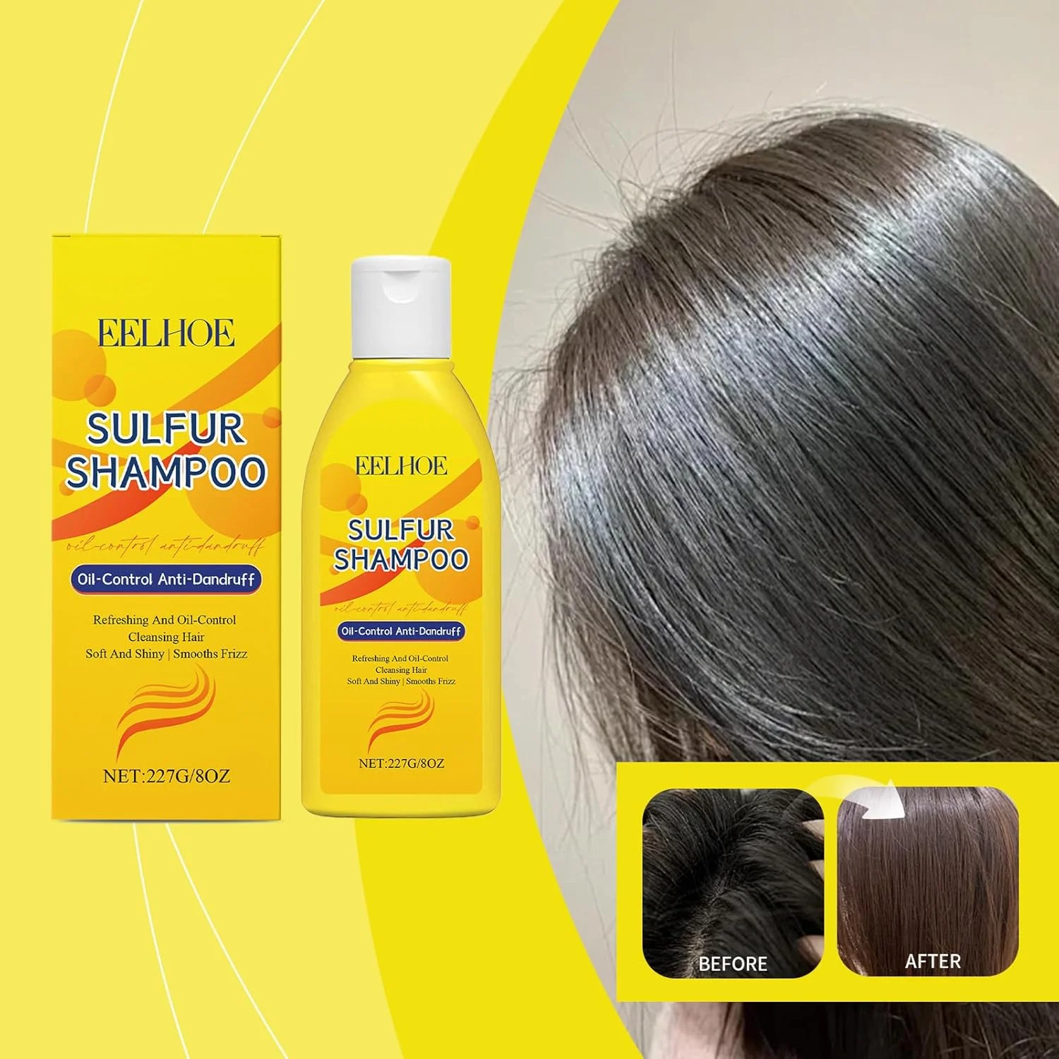 شامپو سولفور پاک کننده عمیق، پوست سر را تصفیه می کند، تجمع را از بین می برد، با شوره سر مبارزه می کند، چربی را کنترل می کند، باعث سلامت مو می شود، موها را تمیز، متعادل و شاداب می کند، ایده آل برای مراقبت از پوست سر شامپو سولفور پاک کننده عمیق، پوست سر را تصفیه می کند، تجمع را از بین می برد، با شوره سر مبارزه می کند، چربی را کنترل می کند، باعث سلامت مو می شود، موها را تمیز، متعادل و شاداب می کند، ایده آل برای مراقبت از پوست سر