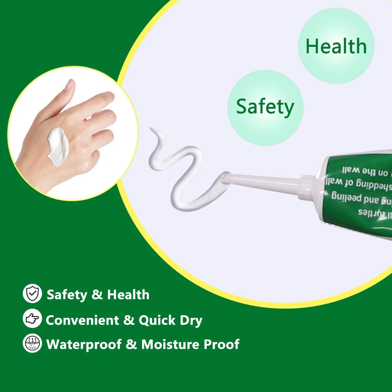 کیت تعمیرات دیوار خشک Excefore - وصله دیوار خشک برای سوراخ های بزرگ، پر کردن آسان سوراخ و تعمیر سریع ترک