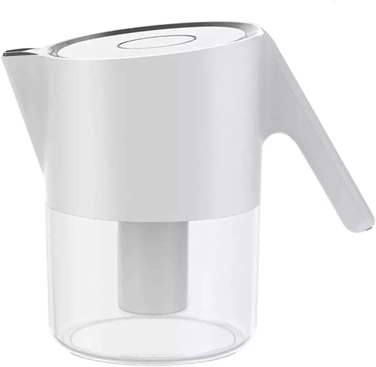 مخزن فیلتر آب UOOD Flow، سازگار با کارتریج ها، فیلتر آب که به کاهش رسوب آهک و کلر کمک می کند، سفید