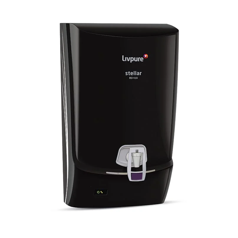دستگاه تصفیه آب لیوپور استلار RO+UV با تصفیه پیشرفته 5 مرحله ای || ظرفیت ذخیره سازی 7 لیتر || مناسب برای آب شهری || طراحی شیک و زیبا (سفید) دستگاه تصفیه آب لیوپور استلار RO+UV با تصفیه پیشرفته 5 مرحله ای || ظرفیت ذخیره سازی 7 لیتر || مناسب برای آب شهری || طراحی شیک و زیبا (سفید)