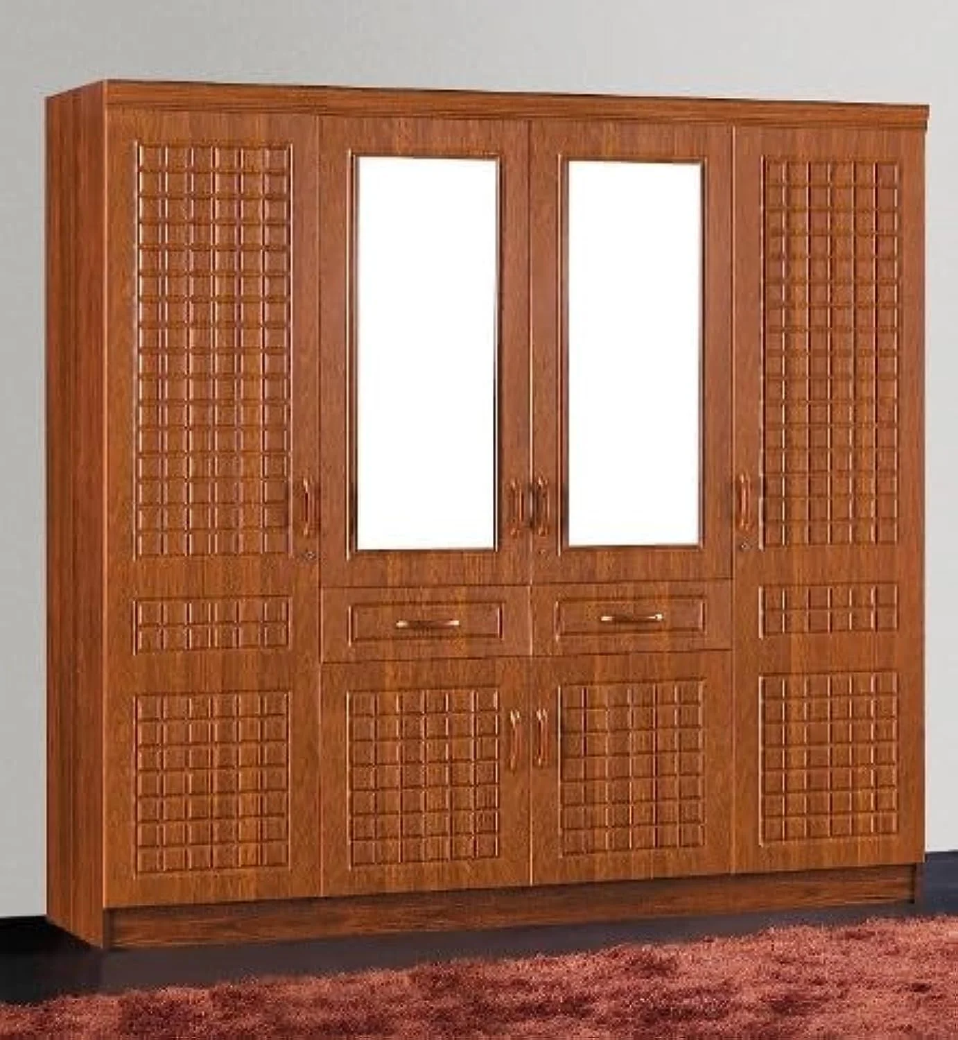 مبلمان محمد عظیم (MAF-8874) - کمد لباس 4 درب، طراحی خوب، وارداتی