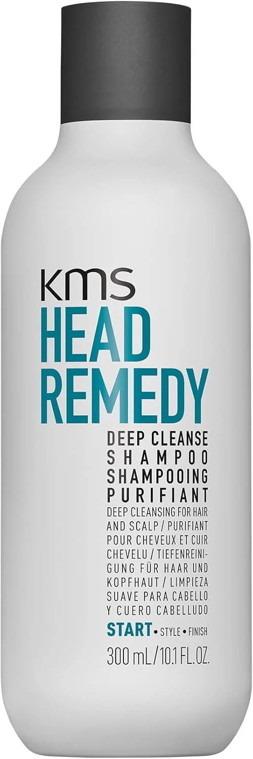 شامپو ضد شوره سر KMS HEADREMEDY، مناسب برای انواع مو، 300 میلی لیتر
