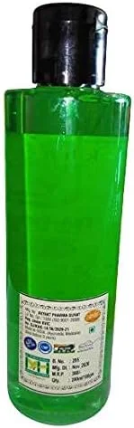 شامپو گیاهی طبیعی خادی با عصاره های چریش و ریحان مقدس برای جلوگیری از ریزش مو، فاقد پارابن، ضد شوره و ریزش مو، ترمیم موهای آسیب دیده، بسته ترکیبی 200 میلی لیتری