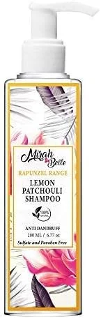 میرا بل - شامپو ضد شوره سر لیمو و نعناع هندی - وگان، بدون تست حیوانی، بدون سولفات و پارابن - 200 میلی لیتر