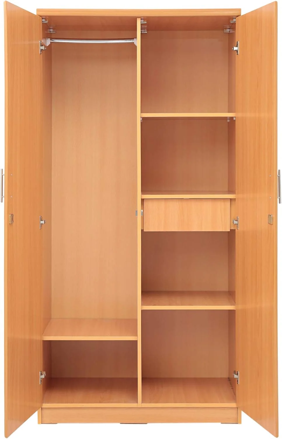 کمد لباس چوبی دو درب AFT مدل Simplicity، بژ کمد لباس چوبی دو درب AFT مدل Simplicity، بژ