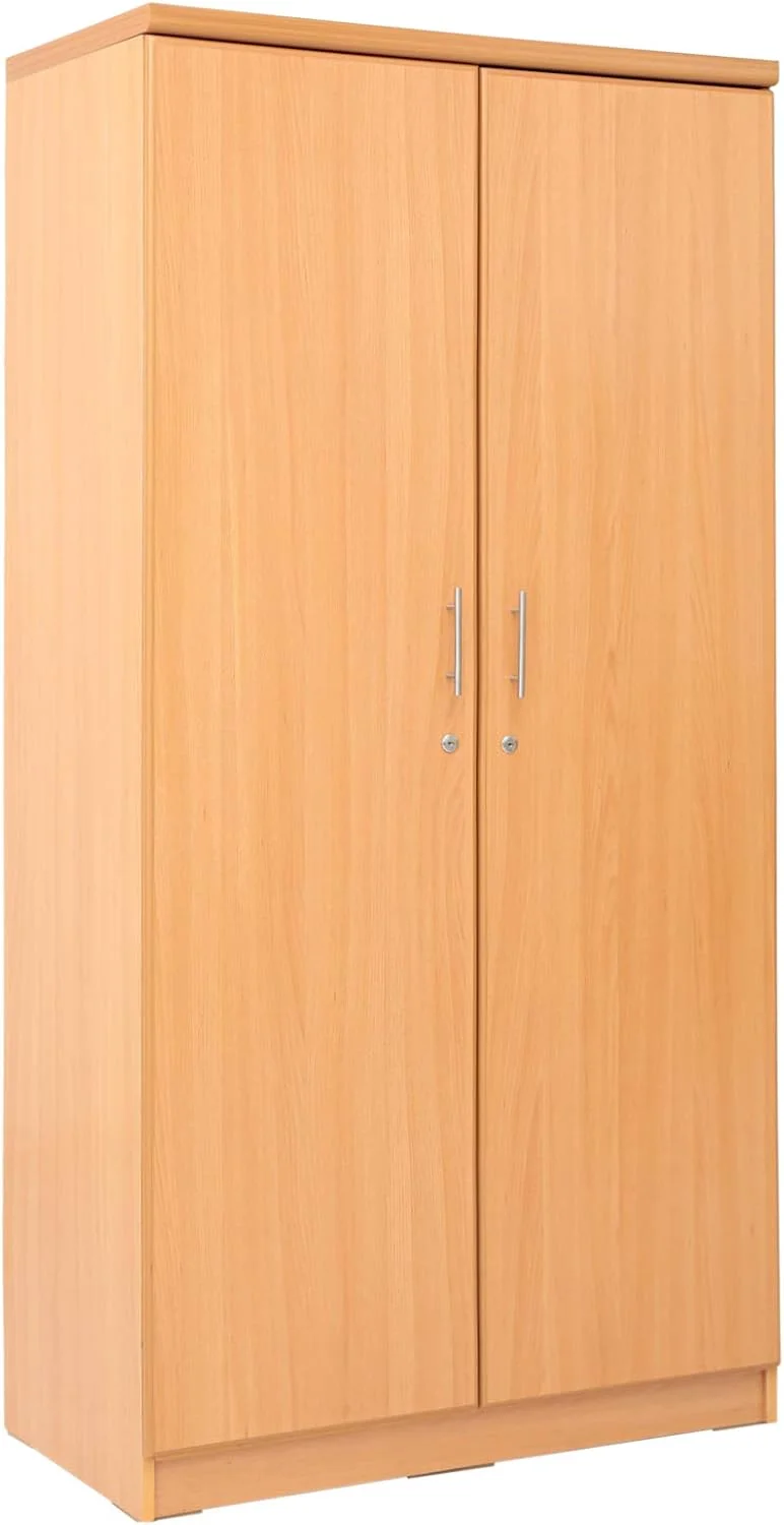 کمد لباس چوبی دو درب AFT مدل Simplicity، بژ کمد لباس چوبی دو درب AFT مدل Simplicity، بژ