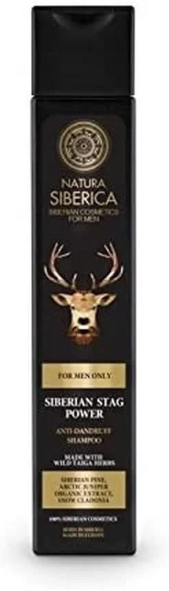 شامپو ضد شوره سر مردانه ناتورا Siberica Siberian Stag Power، 250 میلی لیتر