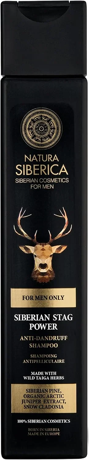 شامپو ضد شوره سر مردانه ناتورا Siberica Siberian Stag Power، 250 میلی لیتر
