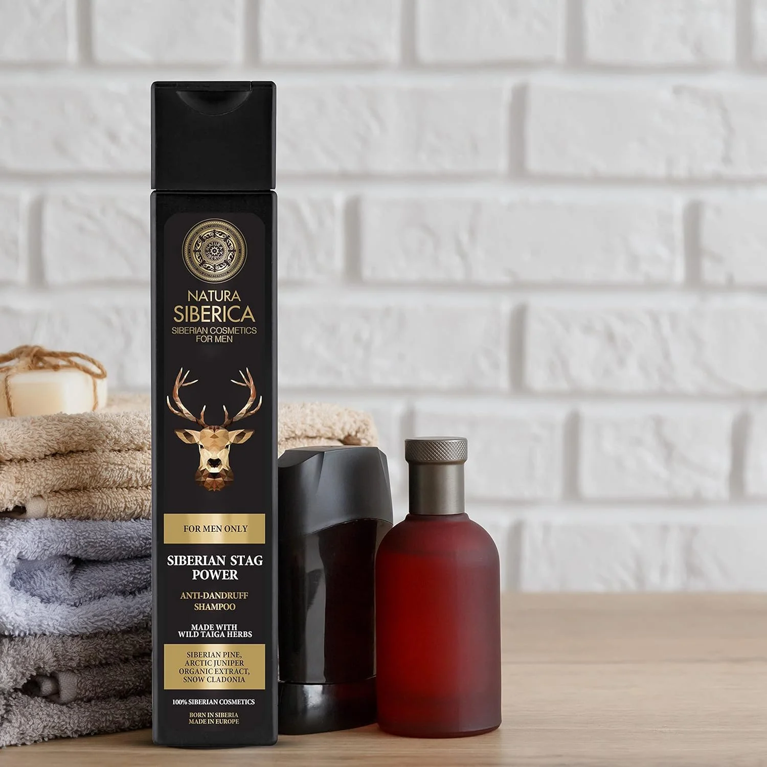 شامپو ضد شوره سر مردانه ناتورا Siberica Siberian Stag Power، 250 میلی لیتر