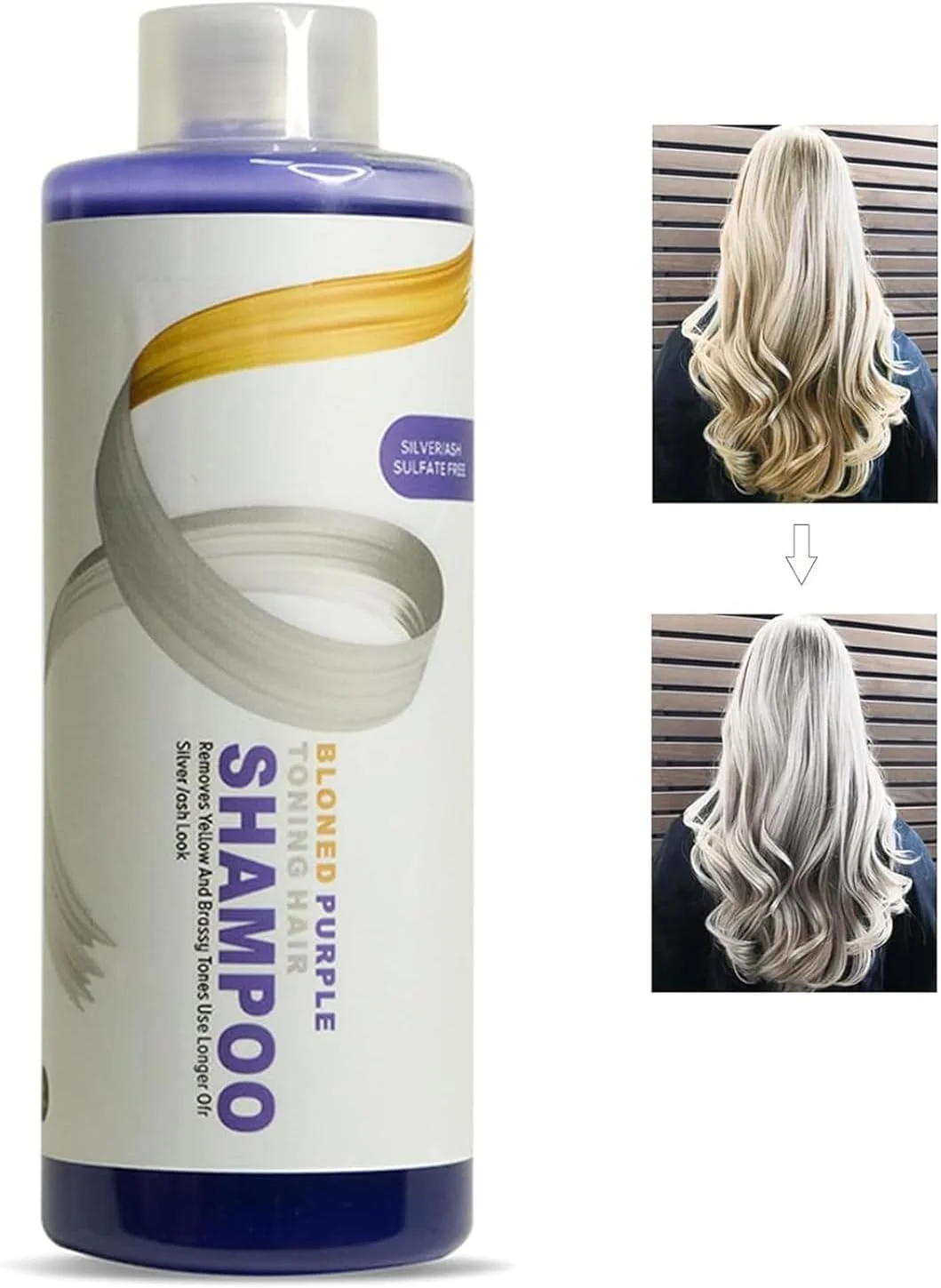 شامپو ضد زردی بنفش مپزول 500 میلی لیتری، شامپو مرطوب کننده مو، تثبیت کننده رنگ مو، شامپو تونینگ بنفش، خنثی کننده رنگ های زرد و نارنجی، افزایش شادابی و درخشندگی رنگ