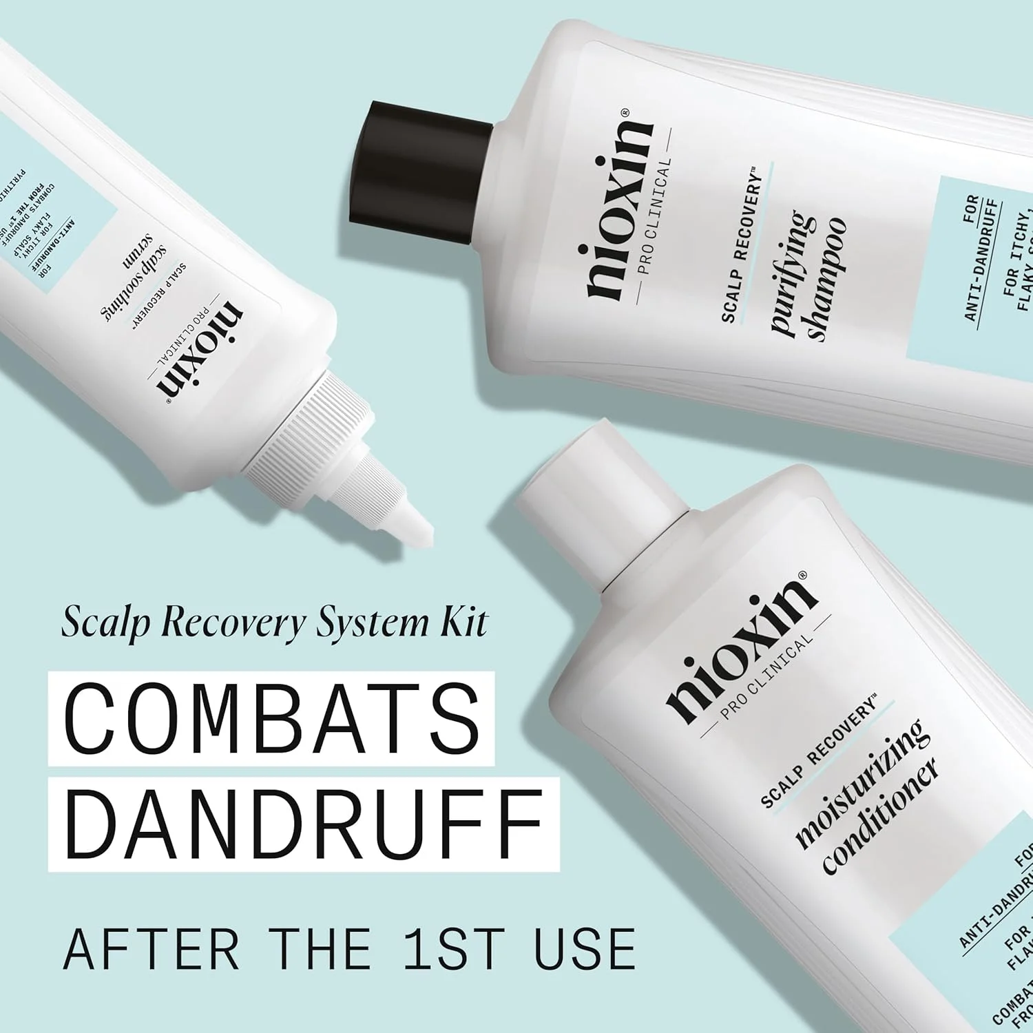 شامپو پاک کننده پوست سر نیوکسین - شامپو ضد شوره و خارش پوست سر، ۱۰۰۰ میلی لیتر (بسته بندی ممکن است متفاوت باشد)