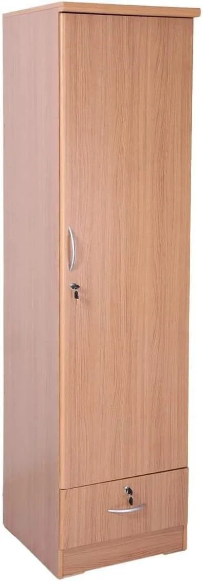 کمد لباس چوبی ALWASIT - کابینت/کمد 1 درب بژ