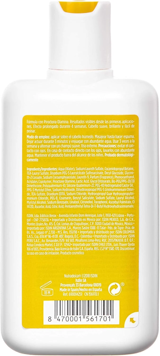 شامپو ضد شوره خشک ایزدین نوترادئیکا، کاهش دهنده شوره سر و تسکین دهنده خارش پوست سر 1 عدد 200 میلی لیتر