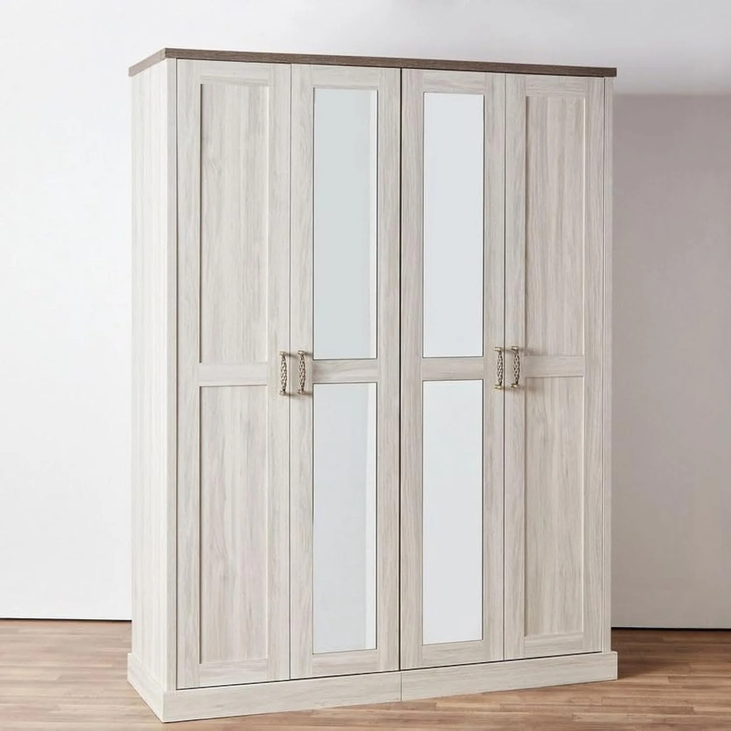 کمد لباس 4 درب Homebox Angelic با 2 آینه کمد لباس 4 درب Homebox Angelic با 2 آینه