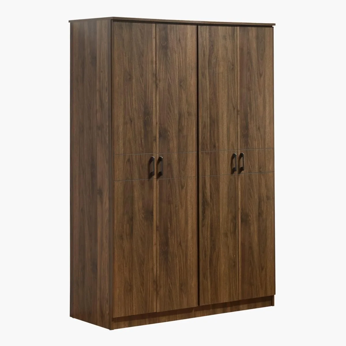 کمد لباس 4 درب هوم باکس مدل Oasis، ابعاد 50 × 182 × 120.3 سانتی متر، قهوه ای کمد لباس 4 درب هوم باکس مدل Oasis، ابعاد 50 × 182 × 120.3 سانتی متر، قهوه ای