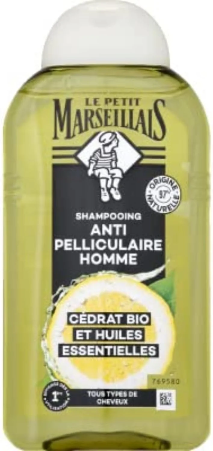شامپو میسلار ضد شوره لو پتی مارسیلیس، حاوی روغن های ضروری و سدر ارگانیک، 250 میلی لیتر