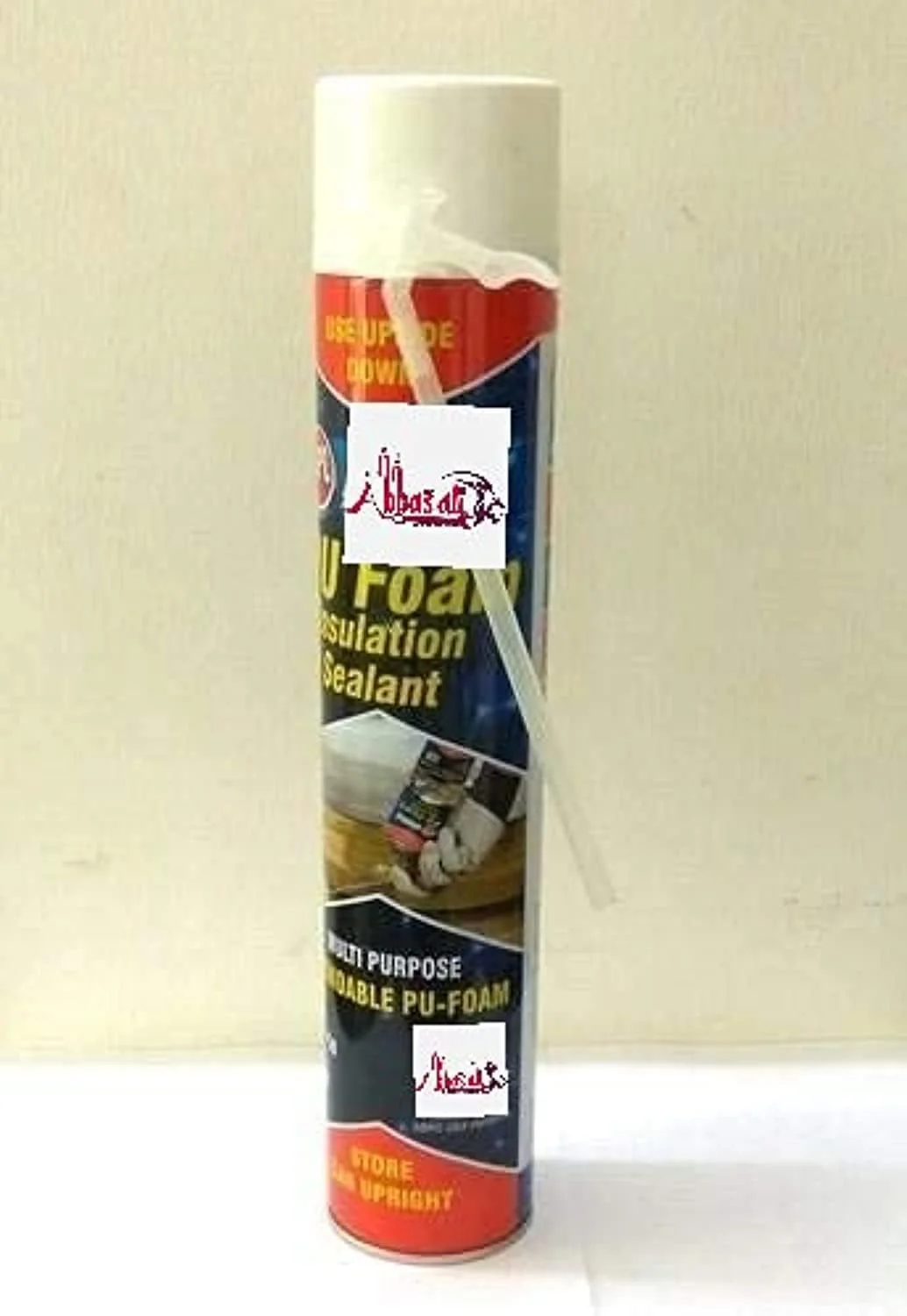 فوم پلی یورتان اسپری عباسعلی، 750 میلی لیتر فوم پلی یورتان اسپری عباسعلی، 750 میلی لیتر