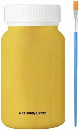 رنگ طلایی متالیک اکریلیک، 100 گرمی برای فلز، چرم، مبلمان، پارچه و ورق طلا - ایده آل برای هنر DIY، کاسه ها و پروژه های مبلمان رنگ طلایی متالیک اکریلیک، 100 گرمی برای فلز، چرم، مبلمان، پارچه و ورق طلا - ایده آل برای هنر DIY، کاسه ها و پروژه های مبلمان