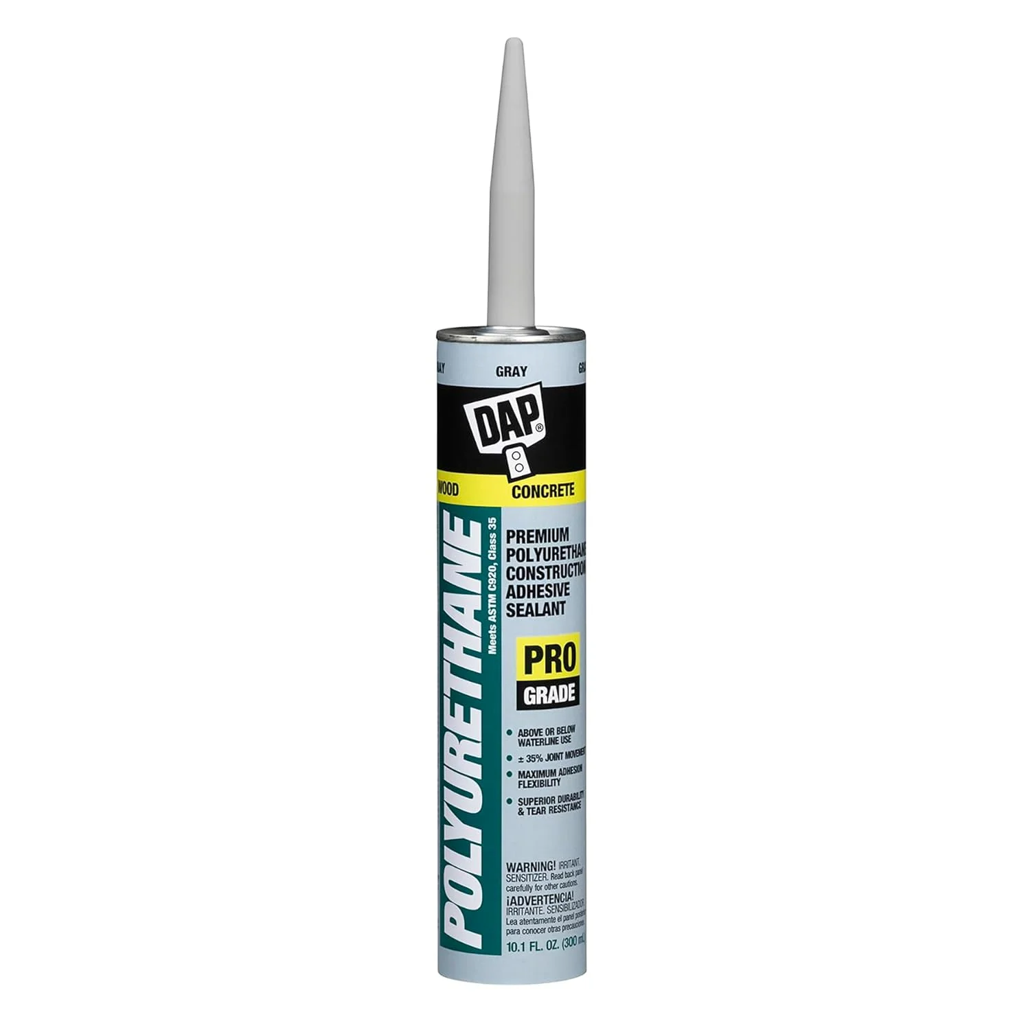 چسب پلی یورتان ممتاز ساختمانی Dap 18814 با حجم 299 میلی لیتر چسب پلی یورتان ممتاز ساختمانی Dap 18814 با حجم 299 میلی لیتر