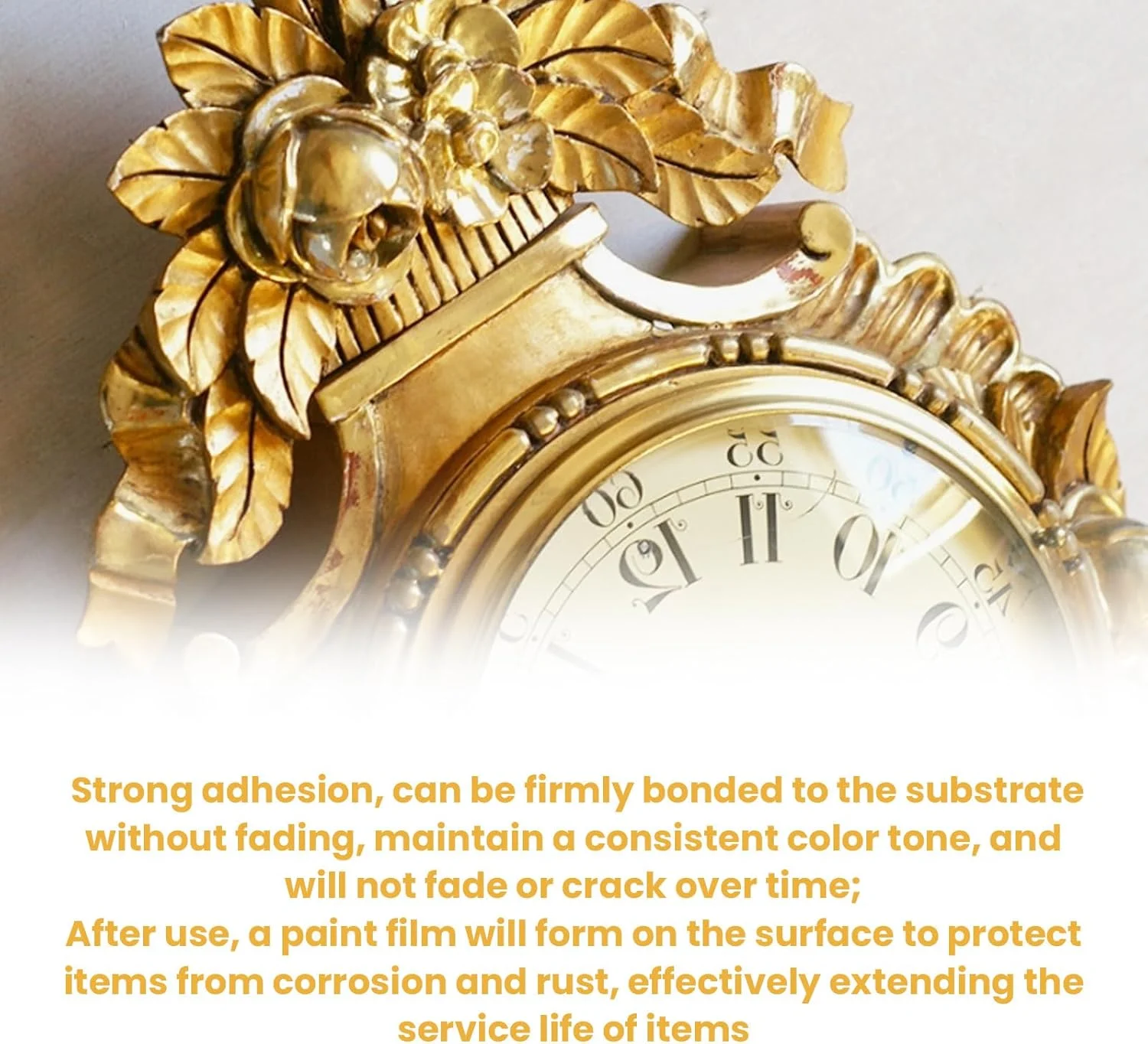 رنگ طلایی متالیک اکریلیک، 100 گرمی برای فلز، چرم، مبلمان، پارچه و ورق طلا - ایده آل برای هنر DIY، کاسه ها و پروژه های مبلمان