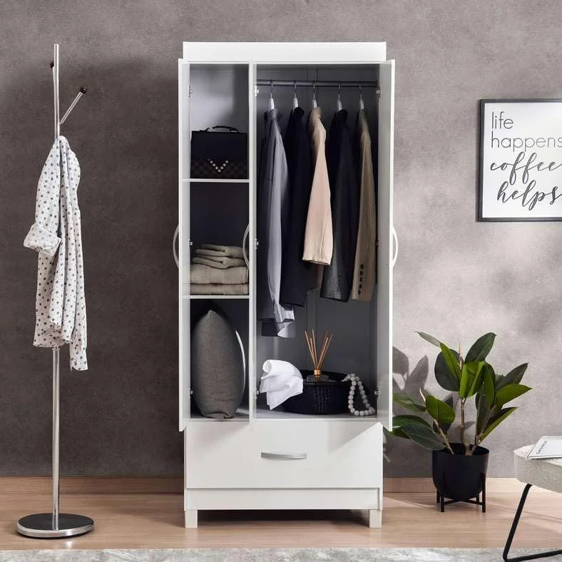 کمد سه درب کلین با 1 کشو پان هوم