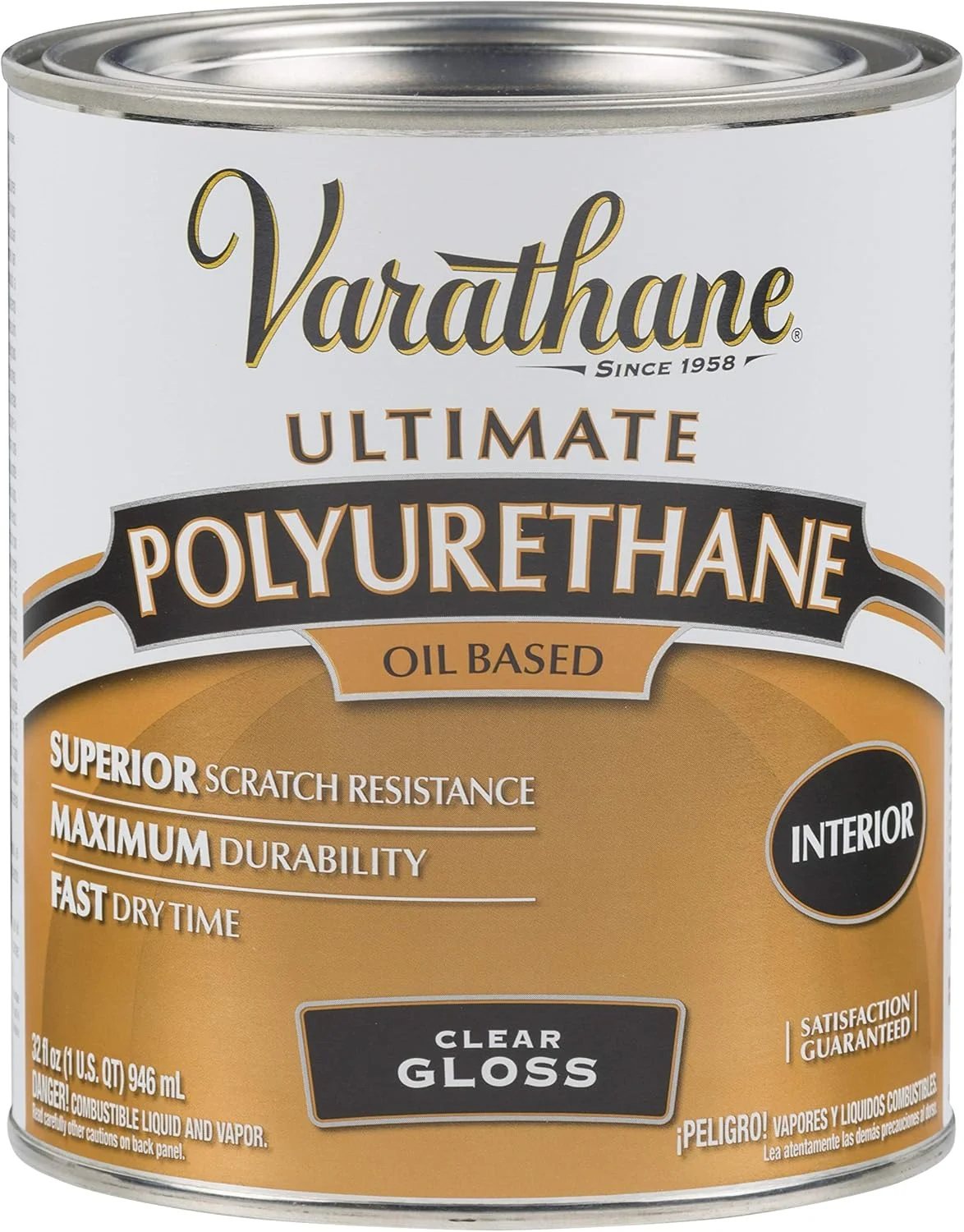 روغن پرداخت چوب پلی یورتان ممتاز بر پایه روغن Varathane® Rust-Oleum