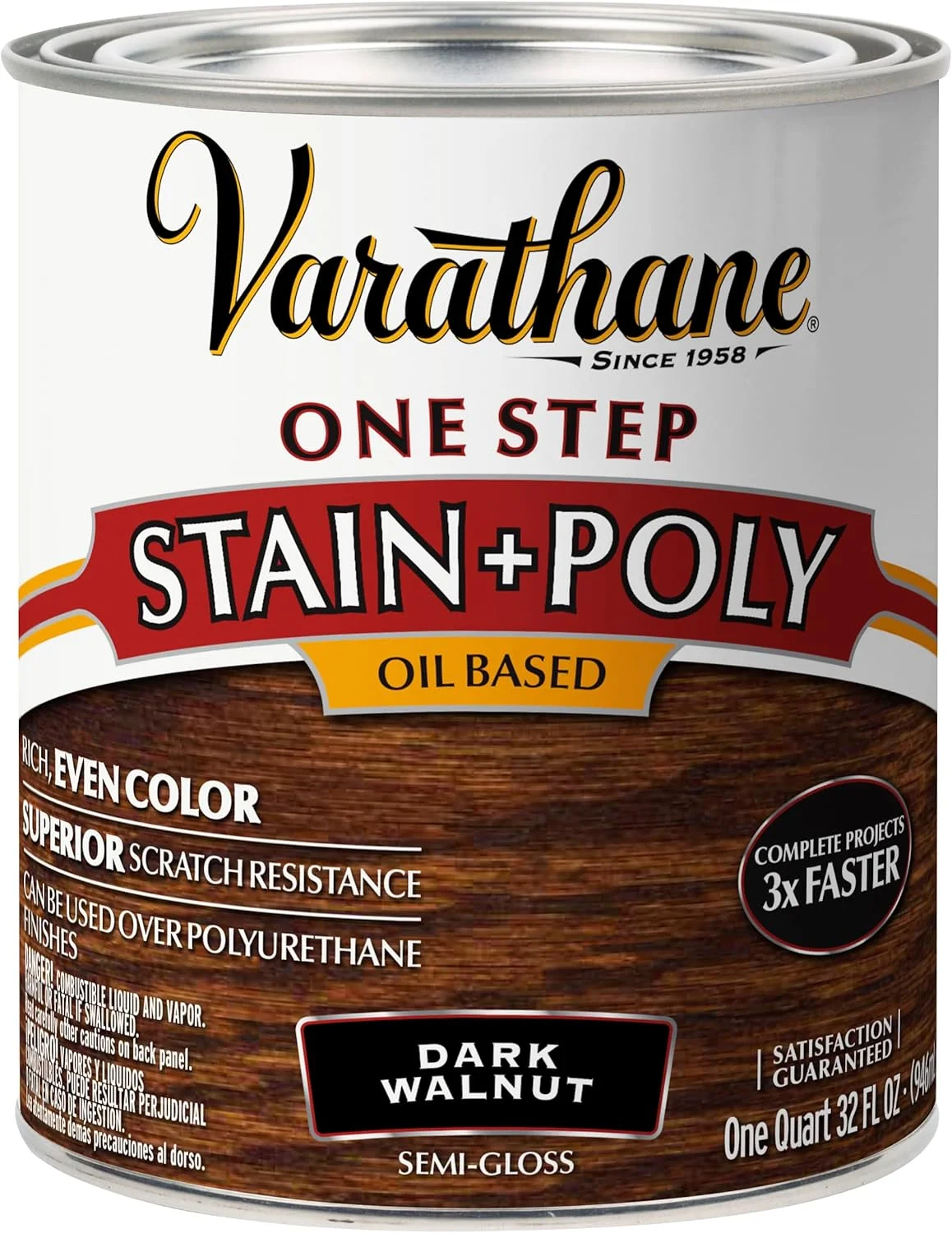 واراثان رنگ و پلی یورتان یک مرحله ای روغنی Rust-Oleum - یک کوارت