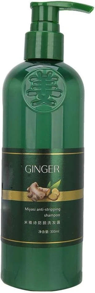 شامپو مو، شامپو زنجبیل با عصاره گیاهی، برای کنترل چربی/ضد شوره/پاکسازی عمیق/تغذیه مو، 500 میلی لیتر