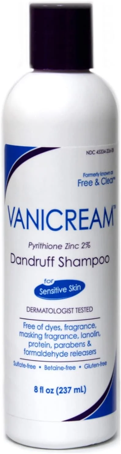 شامپو ضد شوره دارویی وانی کرم فری اند کلیر، 236 میلی لیتر (بسته 2 عددی)