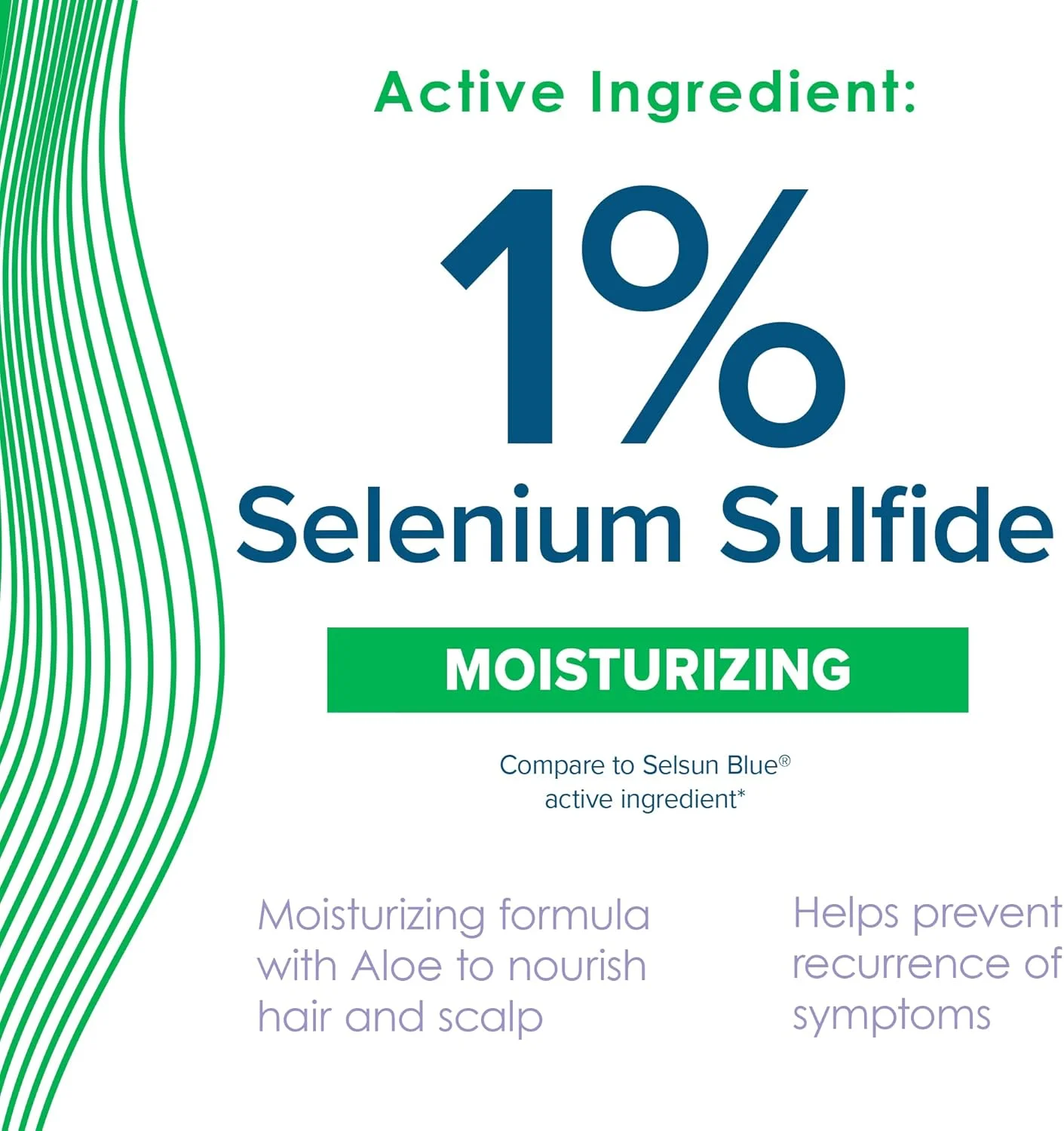 شامپو ضد شوره مرطوب کننده ترو+رئال با آلوئه و سلنیوم سولفاید 1%، 325 میلی لیتر