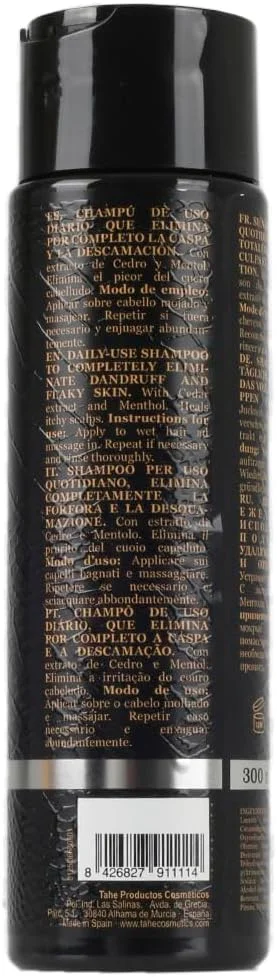 شامپو ضد شوره مو تهه مدل Advanced Barber No.102 Pure Fresh حجم 300 میلی لیتر