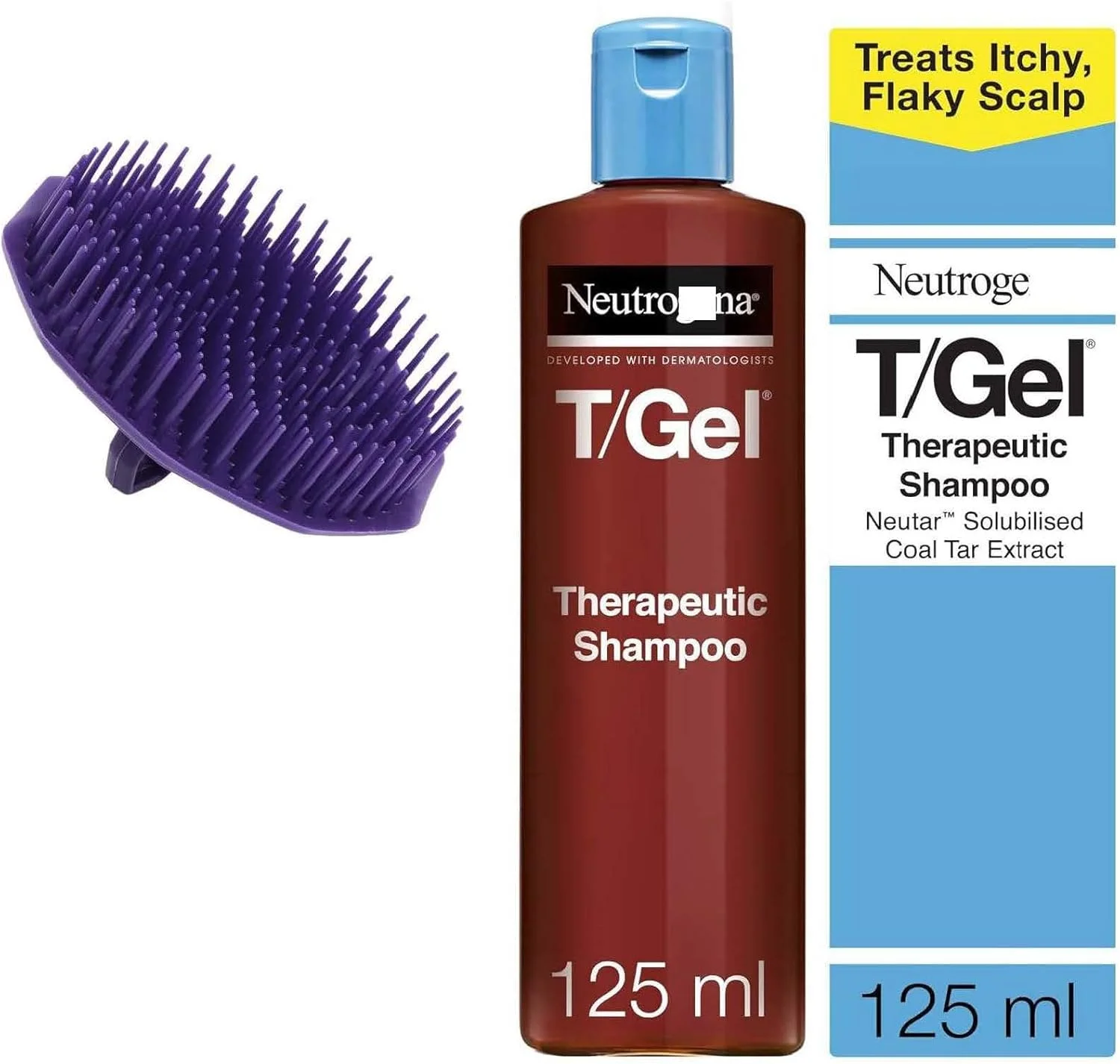 شامپو درمانی VibePack، درمان ضد شوره برای تسکین طولانی مدت خارش و پوسته ریزی پوست سر، فرمول اصلی، 125 میلی لیتر، + برس شامپو سر شامپو درمانی VibePack، درمان ضد شوره برای تسکین طولانی مدت خارش و پوسته ریزی پوست سر، فرمول اصلی، 125 میلی لیتر، + برس شامپو سر