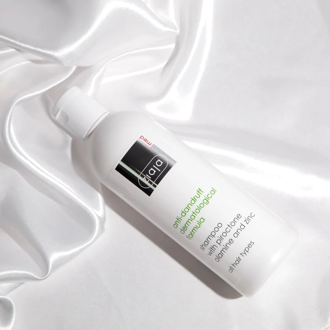 شامپو ضد شوره زیاجا مد حاوی پیروکتون اولامین و روی، فرمولاسیون درماتولوژیکال، مناسب برای انواع مو