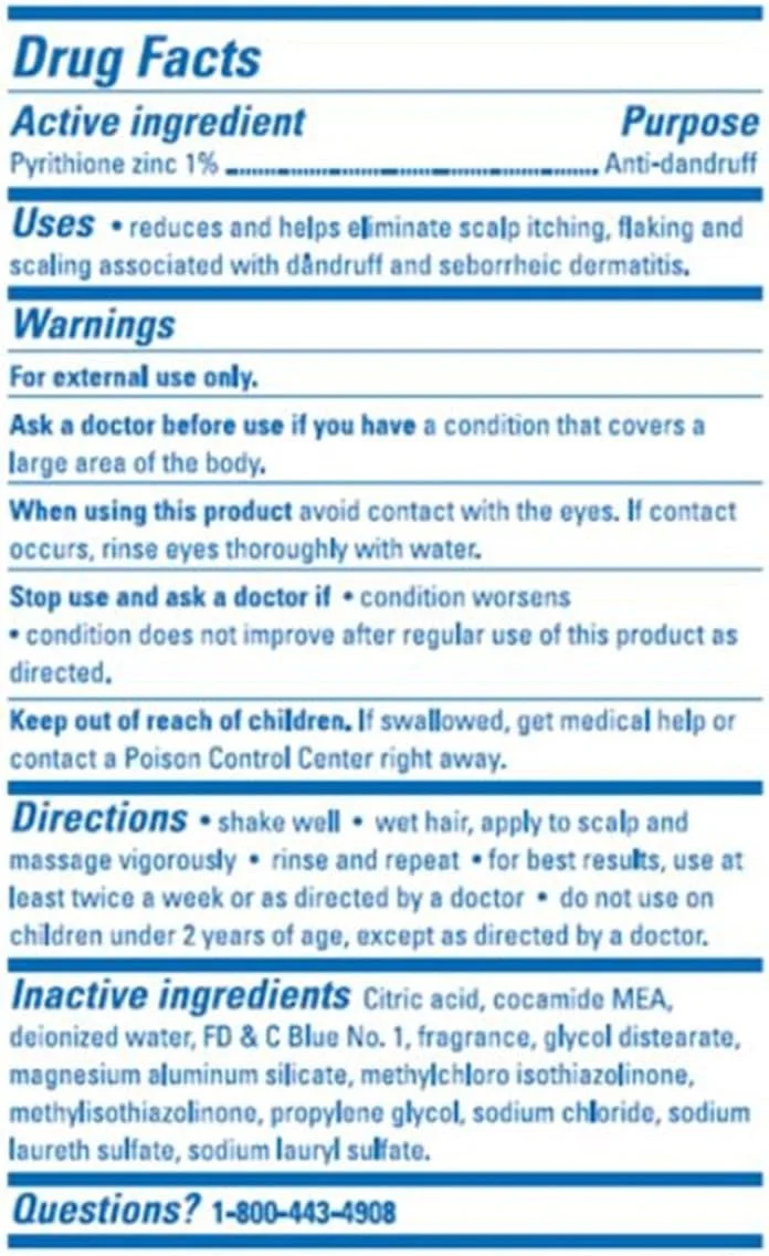 شامپو ضد شوره سر دارویی زینکون، 236 میلی لیتر (بسته 2 عددی)