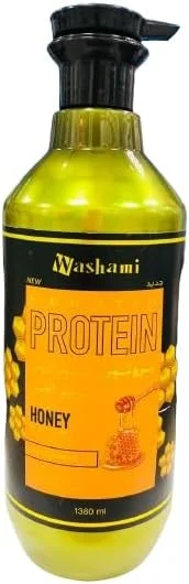 شامپو کراتین پروتئین عسل واشامی (ضد شوره) شامپو کراتین پروتئین عسل واشامی (ضد شوره)