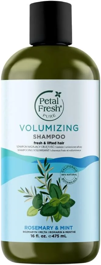 شامپو حجم دهنده مو پتال فرش با رزماری و نعناع | برای موهای شاداب و لیفت شده | ترکیب گیاهی طبیعی | 475 میلی لیتر شامپو حجم دهنده مو پتال فرش با رزماری و نعناع | برای موهای شاداب و لیفت شده | ترکیب گیاهی طبیعی | 475 میلی لیتر