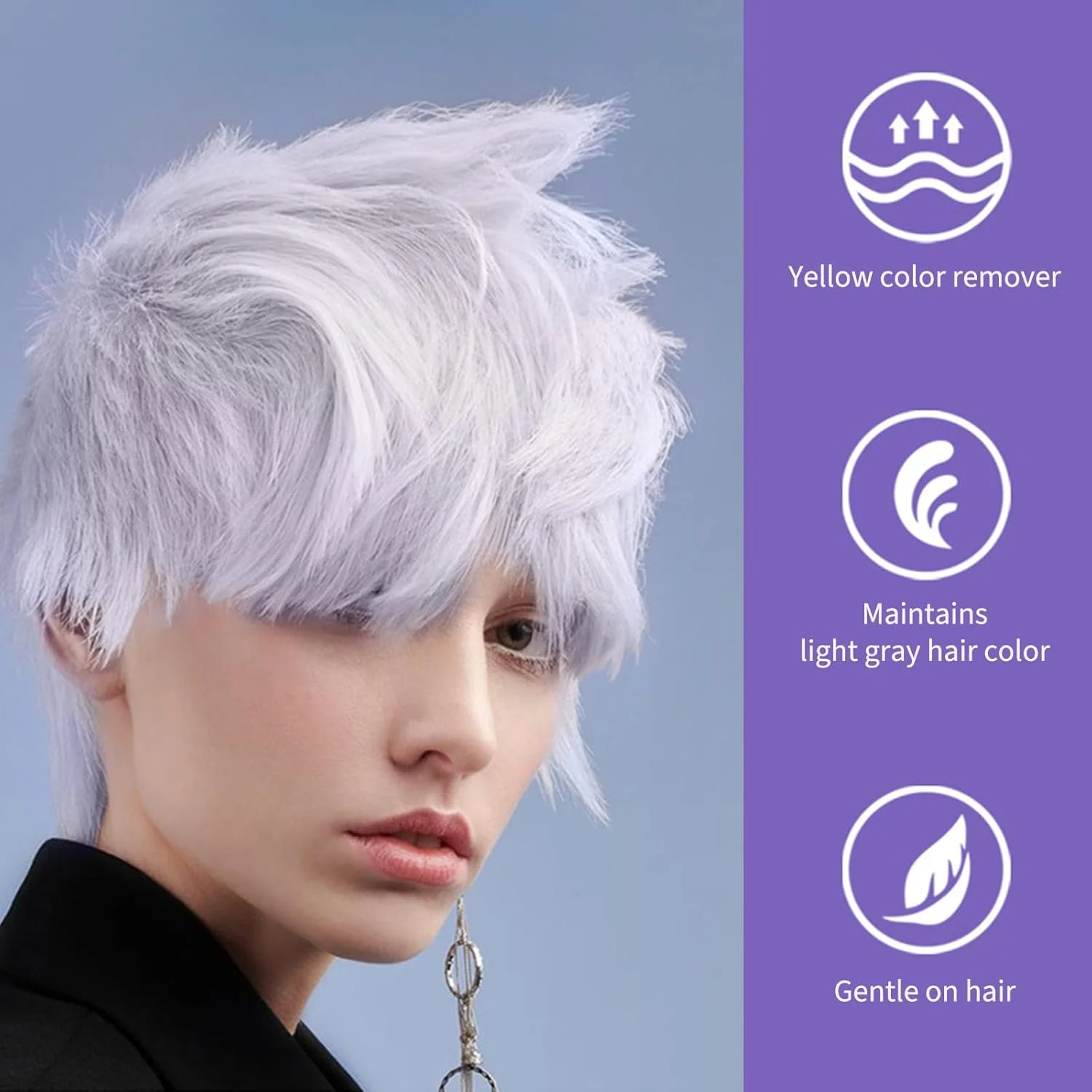 شامپو نقره ای و بنفش Xiquzal، شامپو تونینگ پلاتینیوم 300 میلی لیتری، برای موهای بلوند، نقره ای، خاکستری، سفید، پلاتینیوم، ضد زردی و از بین برنده تناژهای زرد (01) شامپو نقره ای و بنفش Xiquzal، شامپو تونینگ پلاتینیوم 300 میلی لیتری، برای موهای بلوند، نقره ای، خاکستری، سفید، پلاتینیوم، ضد زردی و از بین برنده تناژهای زرد (01)