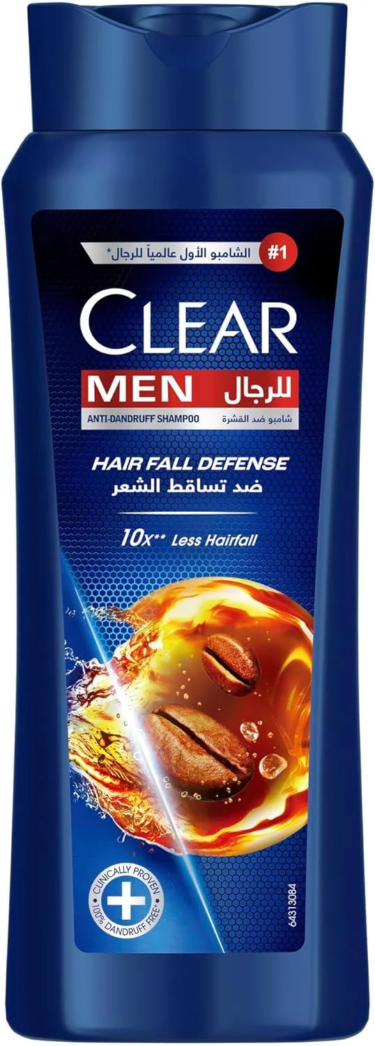 شامپو کلیر مردانه، شامپو ضد شوره، محافظت از ریزش مو، کاهش 10 برابری** ریزش مو، 600 میلی لیتر
