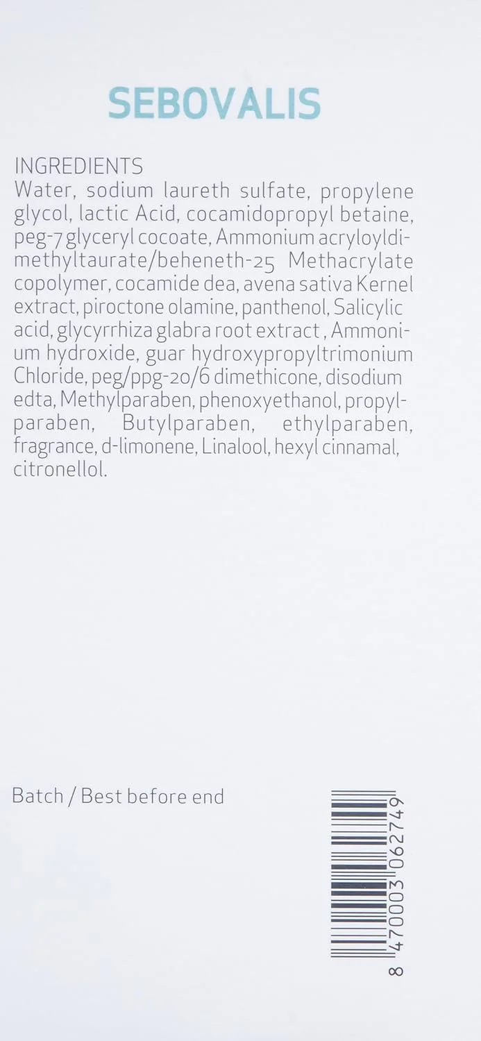 شامپو درمانی سبووالیس سسدرما