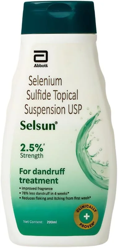 شامپو ضد شوره سلسیون ابوت سوسپانسیون برای آقایان و بانوان، از بین برنده پوسته های شوره سر، تسکین دهنده چربی بیش از حد، تسکین دهنده خارش مربوط به شوره سر - 200 میلی لیتر