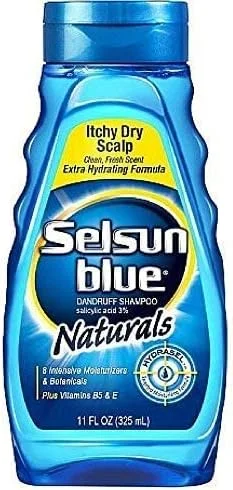 شامپو ضد شوره سر خشک Selsun Blue Naturals، سایز 11 اونس شامپو ضد شوره سر خشک Selsun Blue Naturals، سایز 11 اونس