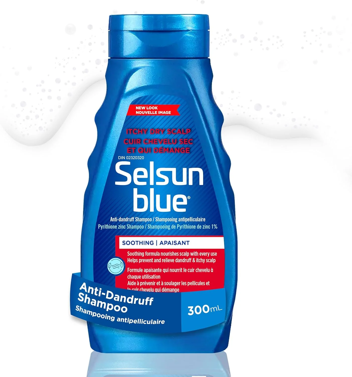 شامپو ضد شوره و خارش پوست سر خشک سلسان بلو 300 میلی لیتر (بسته بندی ممکن است متفاوت باشد)