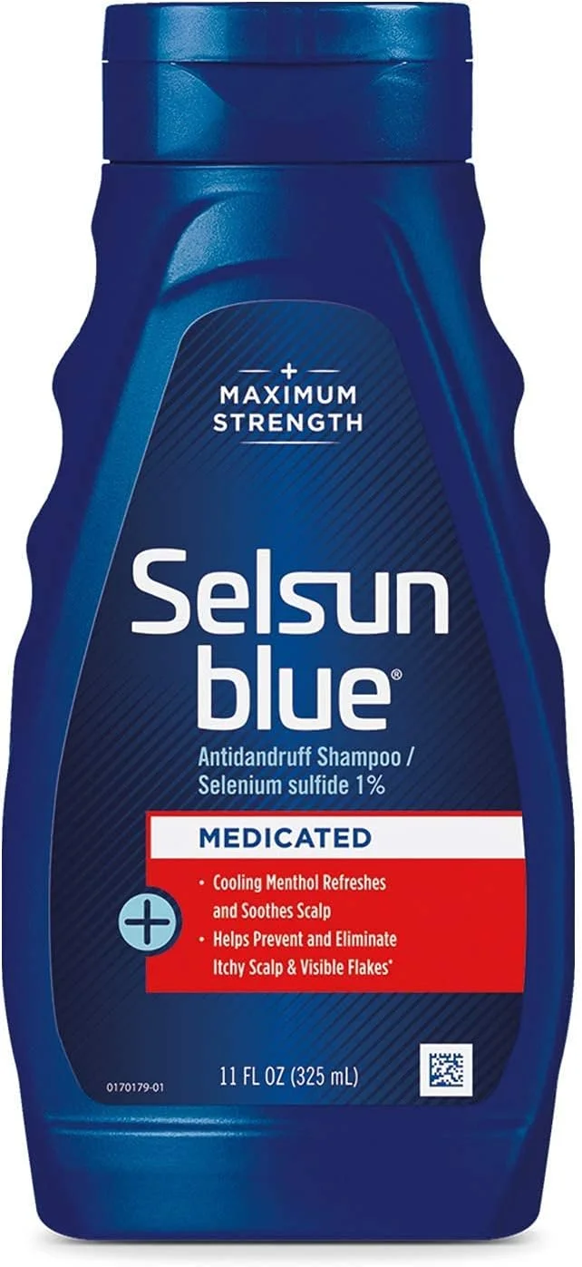 شامپو ضد شوره سر سل سان بلو مدل Medicated، ۳۲۵ میلی لیتر (بسته ۲ عددی)