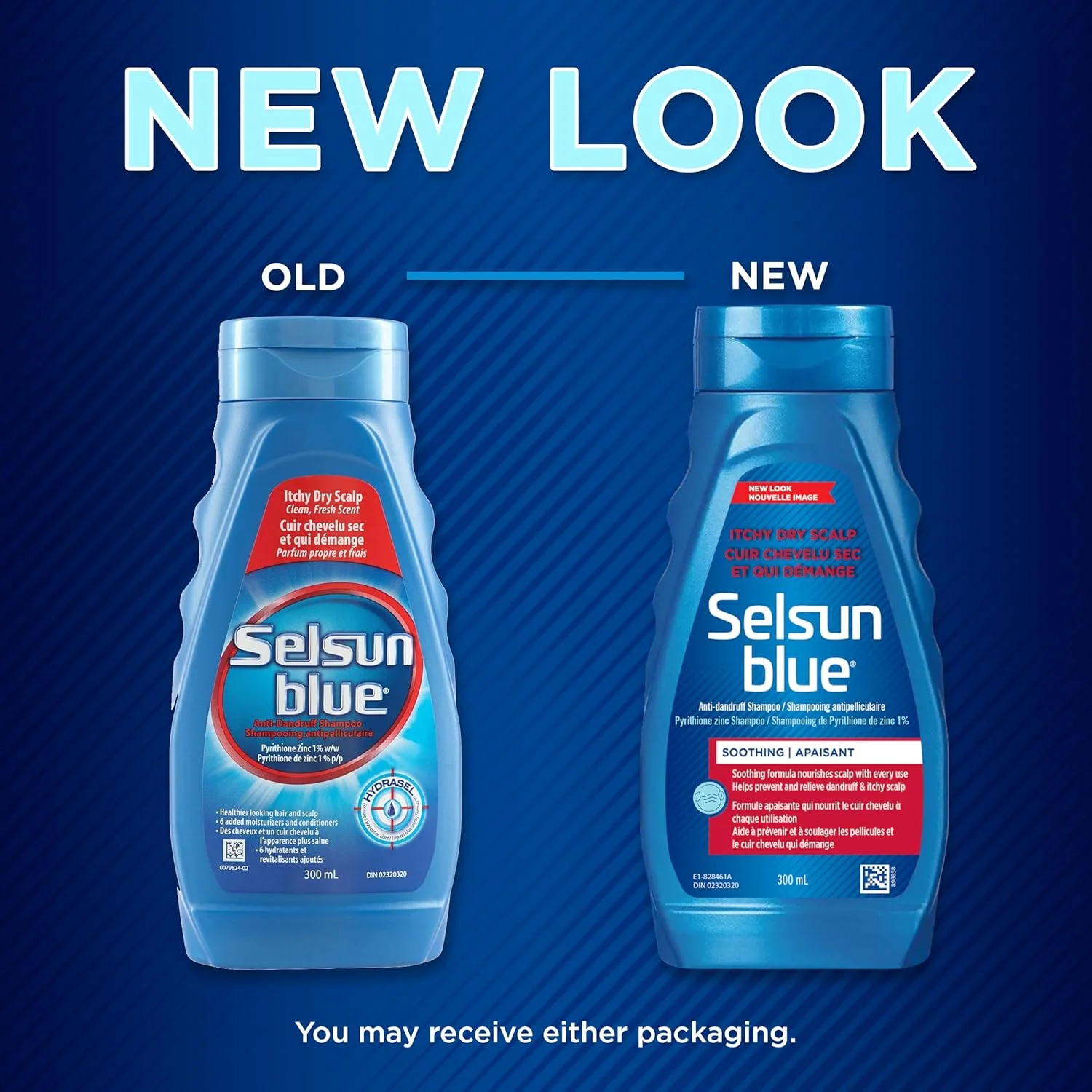 شامپو ضد شوره و خارش پوست سر خشک سلسان بلو 300 میلی لیتر (بسته بندی ممکن است متفاوت باشد) شامپو ضد شوره و خارش پوست سر خشک سلسان بلو 300 میلی لیتر (بسته بندی ممکن است متفاوت باشد)