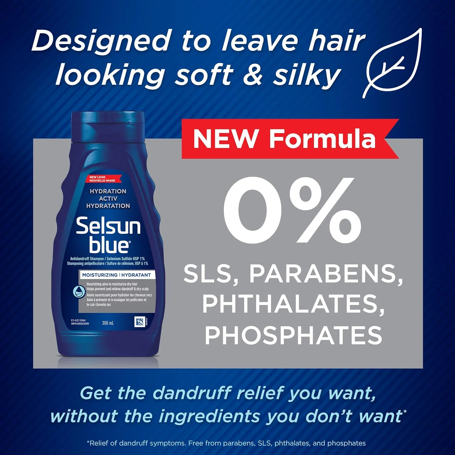 شامپو ضد شوره سر آبرسان Selsun Blue ACTIV، کنترل شوره و پوسته پوسته شدن، مرطوب کننده پوست سر، 300 میلی لیتر شامپو ضد شوره سر آبرسان Selsun Blue ACTIV، کنترل شوره و پوسته پوسته شدن، مرطوب کننده پوست سر، 300 میلی لیتر