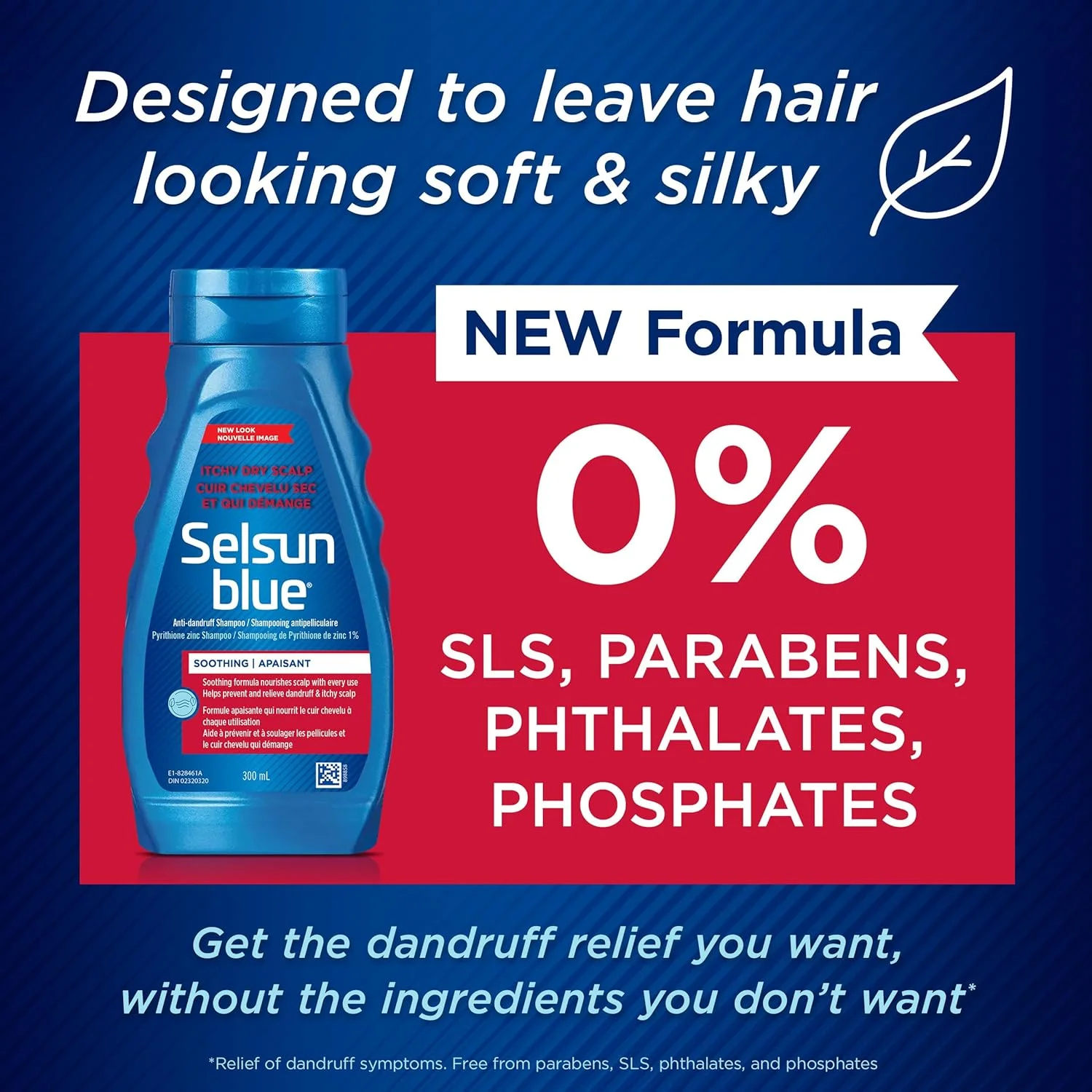 شامپو ضد شوره و خارش پوست سر خشک سلسان بلو 300 میلی لیتر (بسته بندی ممکن است متفاوت باشد) شامپو ضد شوره و خارش پوست سر خشک سلسان بلو 300 میلی لیتر (بسته بندی ممکن است متفاوت باشد)