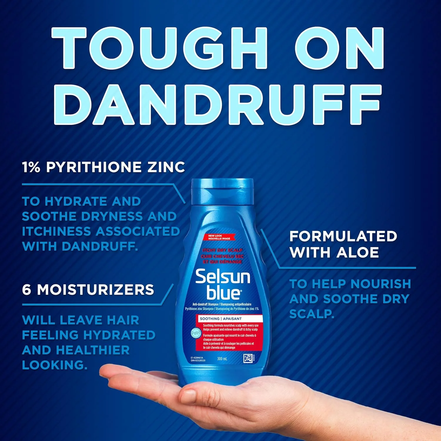 شامپو ضد شوره و خارش پوست سر خشک سلسان بلو 300 میلی لیتر (بسته بندی ممکن است متفاوت باشد) شامپو ضد شوره و خارش پوست سر خشک سلسان بلو 300 میلی لیتر (بسته بندی ممکن است متفاوت باشد)